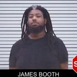 James Booth mugshot