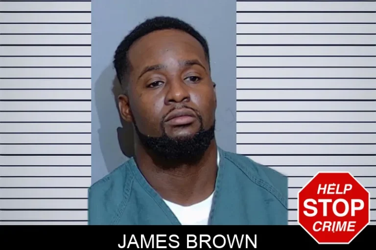 James Brown mugshot – Glynn County , Georgia James Brown