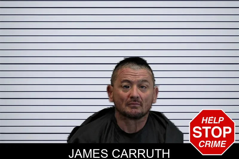 James Carruth Mugshots