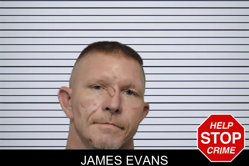 James Evans Mugshots