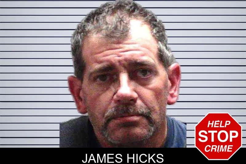James Hicks mugshot