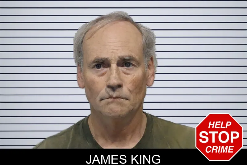 James King mugshot