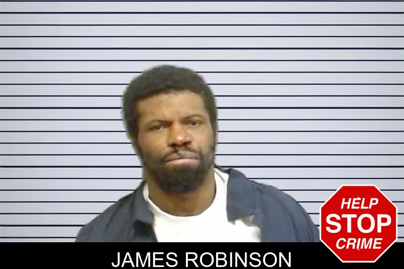 James Robinson mugshot