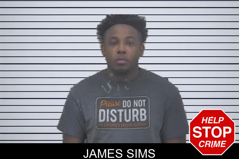 James Sims mugshot
