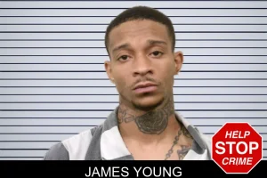 James Young mugshot