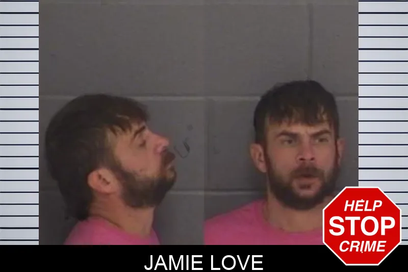 Jamie Love mugshot