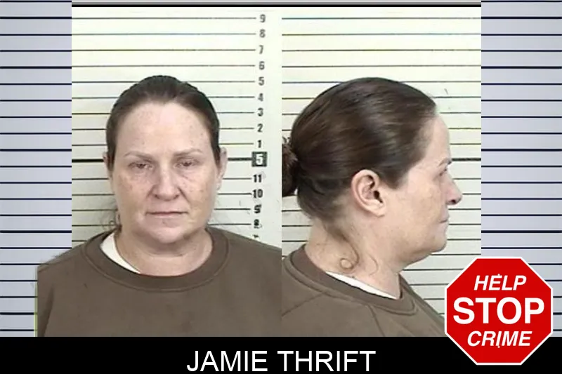 Jamie Thrift Mugshots