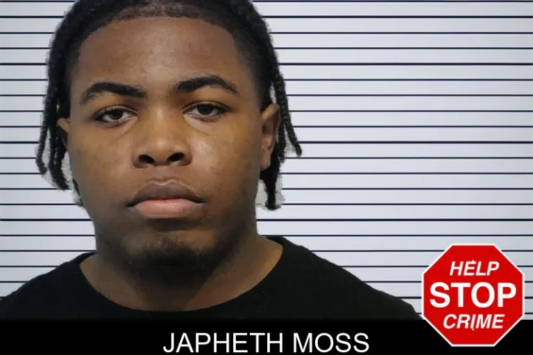 Japheth Moss mugshot – Bibb County , Georgia Japheth Moss