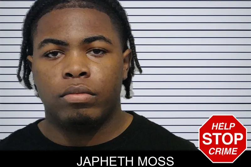 Japheth Moss mugshot – Bibb County , Georgia Japheth Moss mugshot