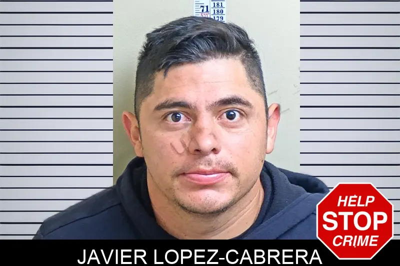 Javier Lopez-Cabrera mugshot