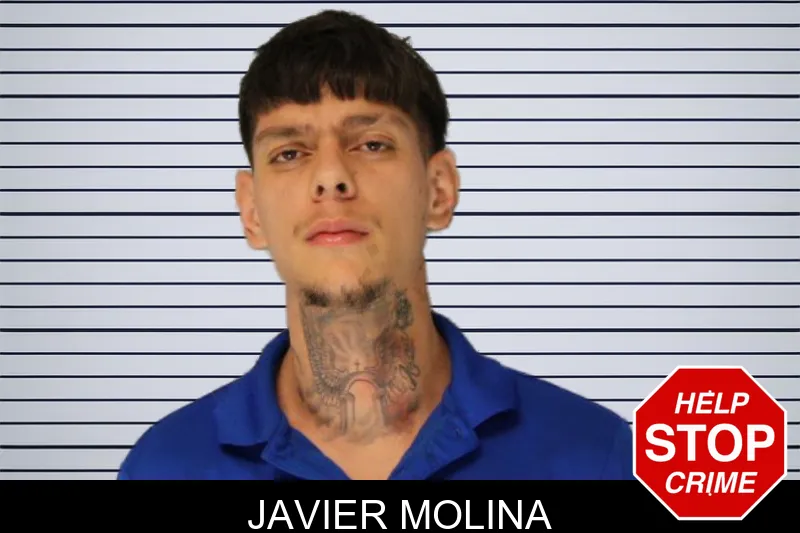 Javier Molina mugshot