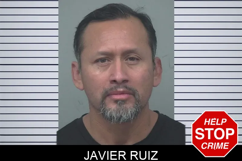 Javier Ruiz mugshot