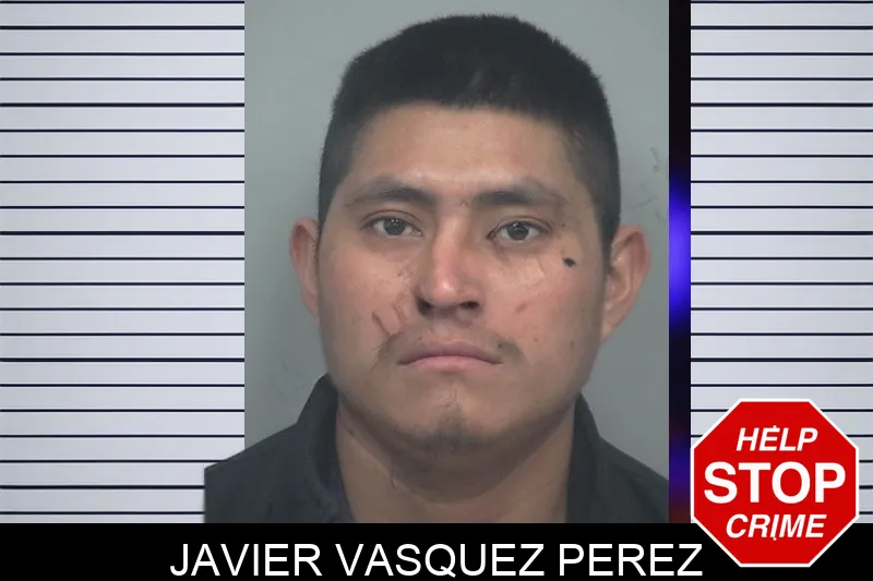 Javier Vasquez Perez mugshot