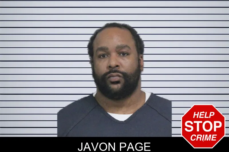 Javon Page mugshot