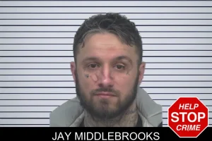 Jay Middlebrooks mugshot