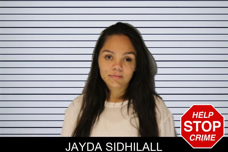 Jayda Sidhilall mugshot