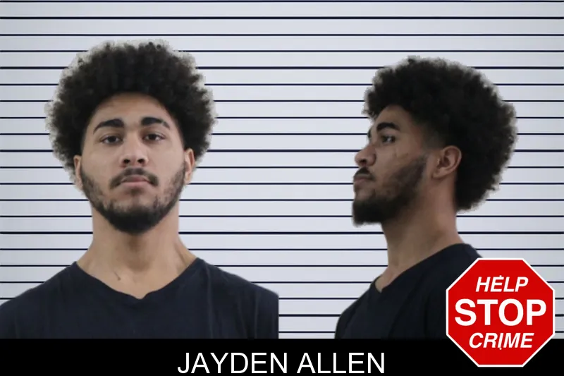 Jayden Allen mugshot