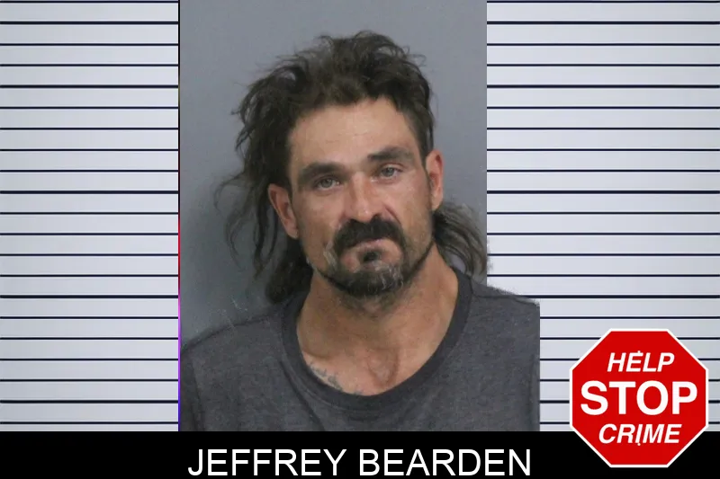 Jeffrey Bearden mugshot