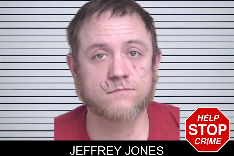 Jeffrey Jones mugshot