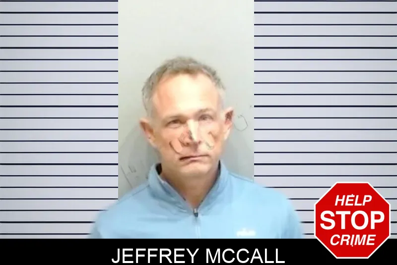 Jeffrey McCall mugshot