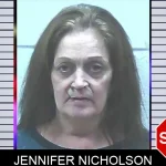 Jennifer Nicholson Mugshots