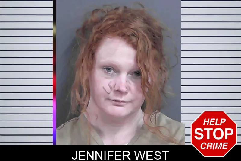 Jennifer West mugshot