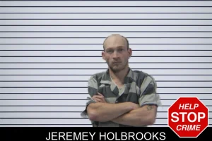 Jeremey Holbrooks mugshot