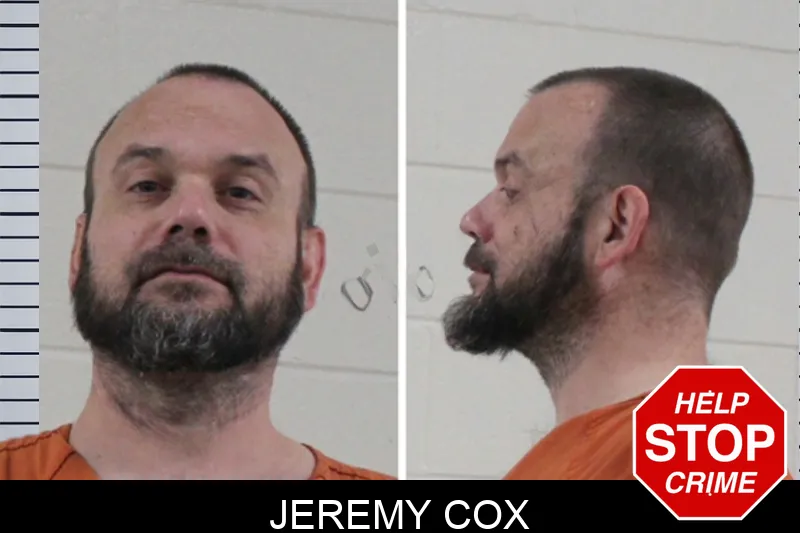 Jeremy Cox Mugshots