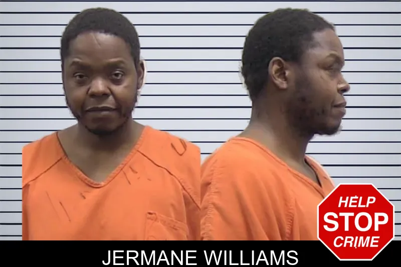 Jermane Williams mugshot