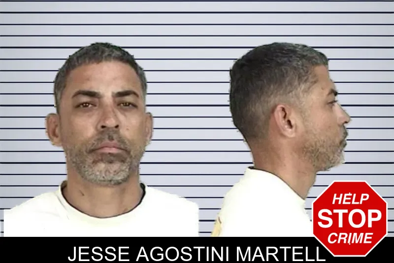 Jesse Agostini Martell Mugshots