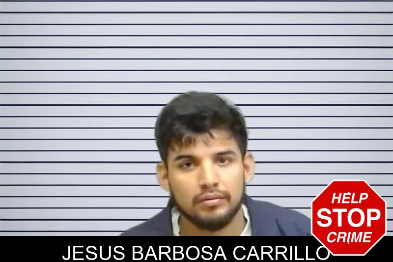 Jesus Barbosa Carrillo mugshot