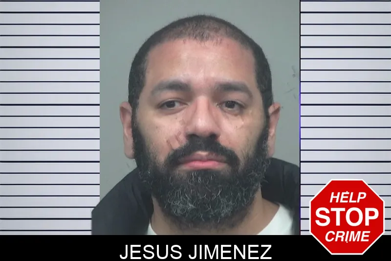 Jesus Jimenez mugshot