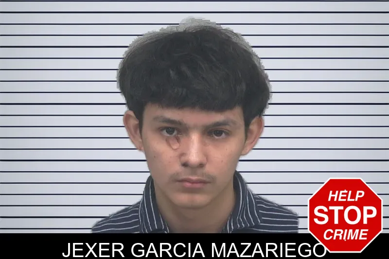 Jexer Garcia Mazariego mugshot