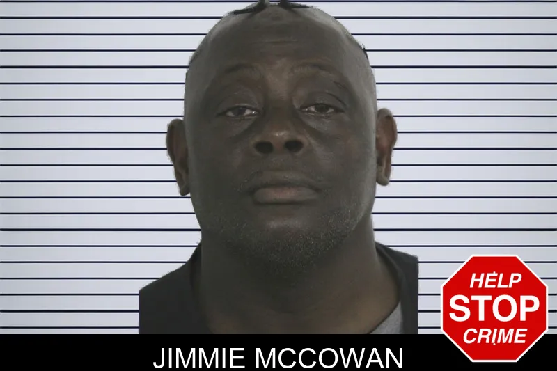 Jimmie McCowan Mugshots