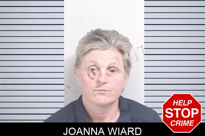 Joanna Wiard mugshot