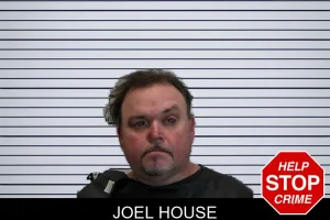 Joel House mugshot