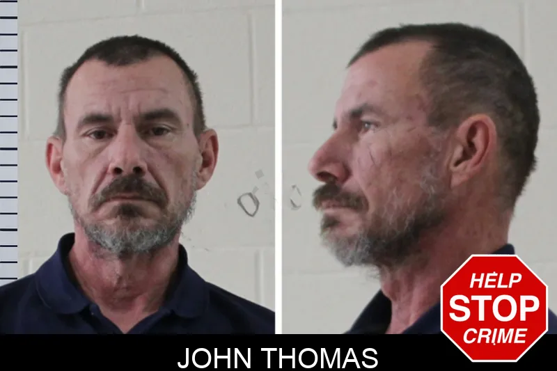 John Thomas mugshot – Houston County , Georgia John Thomas mugshot