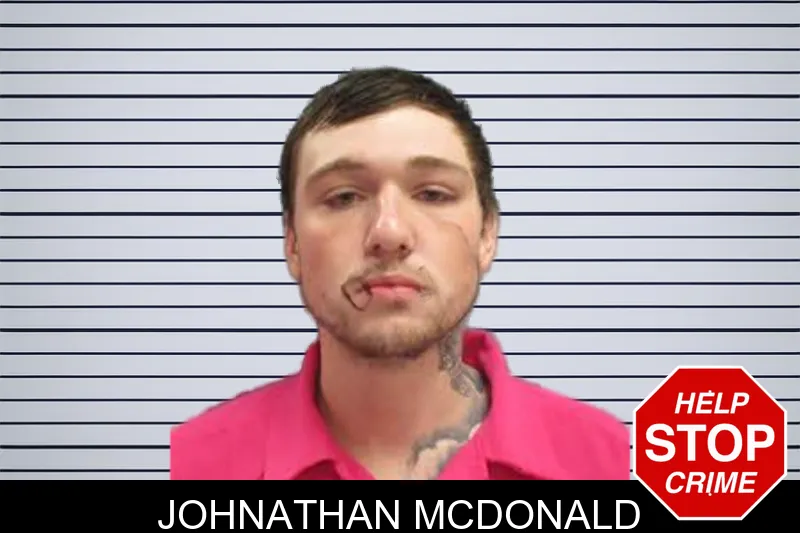 Johnathan McDonald mugshot