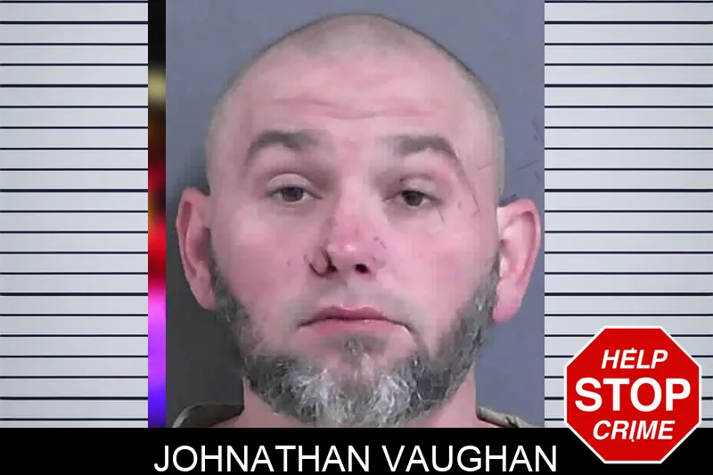 Johnathan Vaughan mugshot