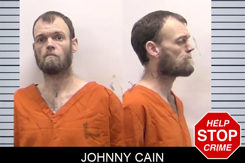 Johnny Cain mugshot