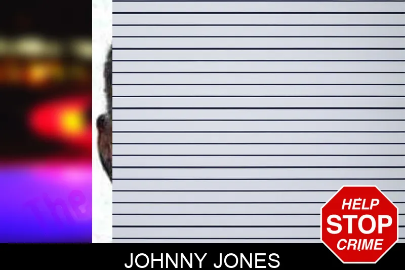 Johnny Jones Mugshots