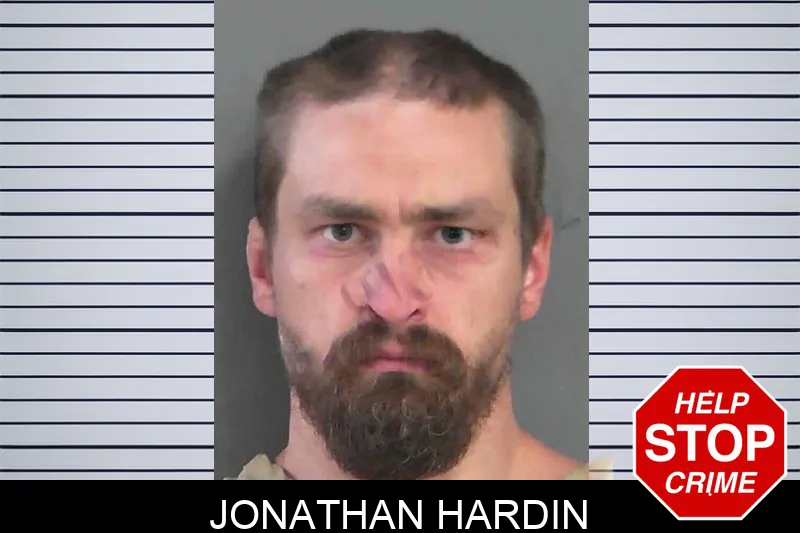 Jonathan Hardin mugshot