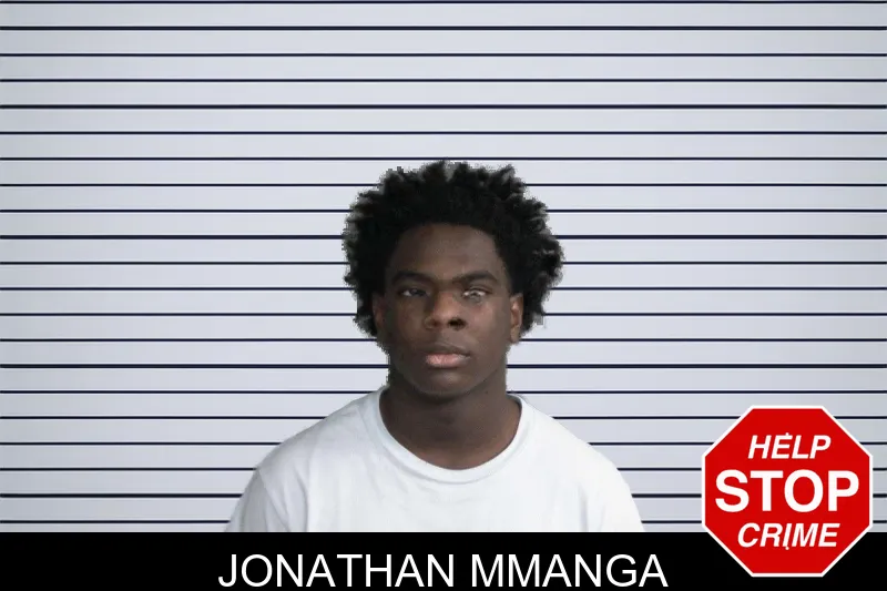 Jonathan Mmanga mugshot