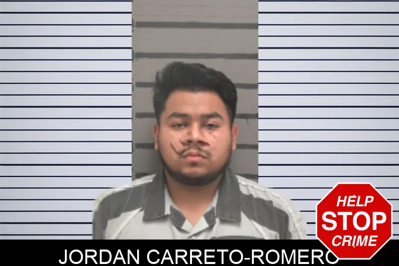 Jordan Carreto-Romero Mugshots