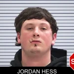 Jordan Hess mugshot