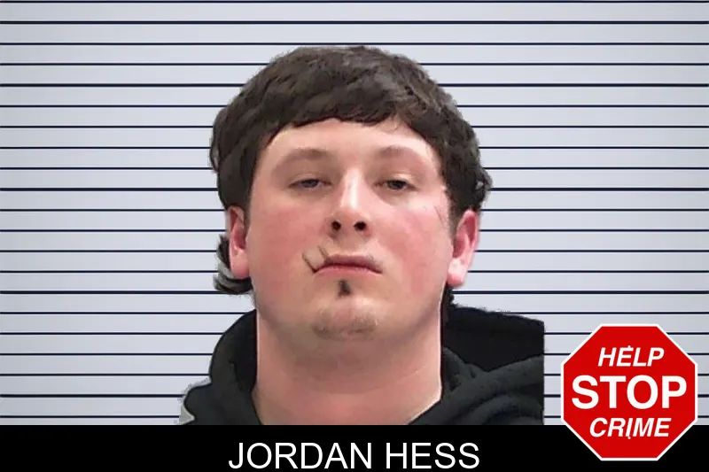 Jordan Hess mugshot