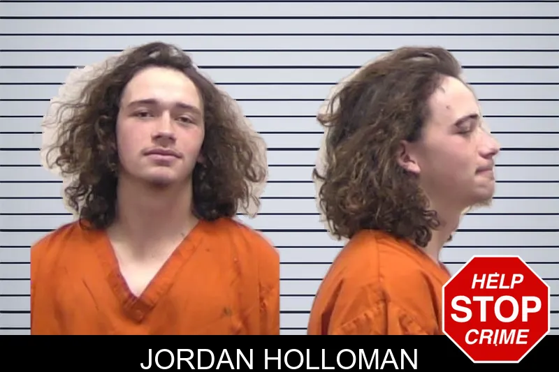 Jordan Holloman Mugshots