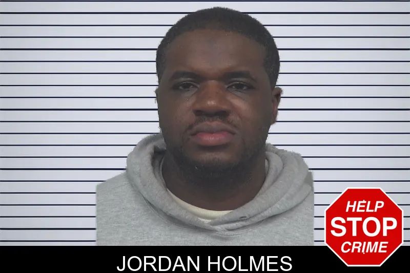Jordan Holmes mugshot