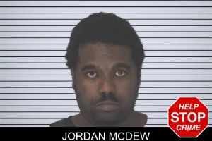Jordan McDew mugshot