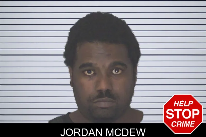 Jordan McDew Mugshots
